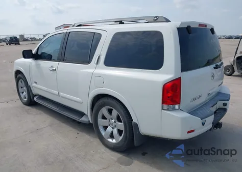 2008 Nissan Armada Le from USA, damaged, VIN 5N1BA08D28N617066